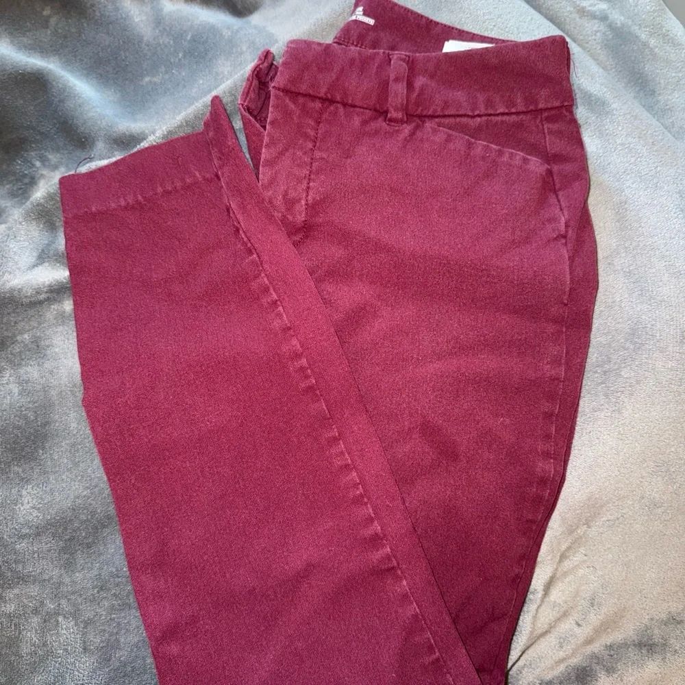Old Navy Pixie Burgundy Pants